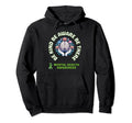 May We Wear Green Ribbon Mental Health Hoodie - Novelty Apparel for Adults - T-Shirt, Sweatshirt, Hoodie