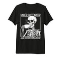 Under Caffeinated And Overstimulated T-Shirt - Fun Novelty Design Unisex - T-Shirt, Sweatshirt, Hoodie