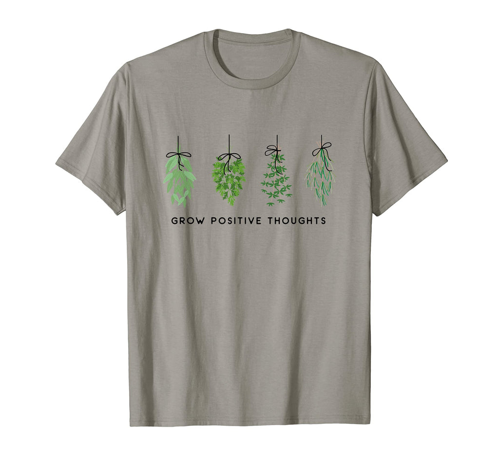 Grow Positive Thoughts Mental Health T-Shirt - Fun Novelty Design Unisex - T-Shirt, Sweatshirt, Hoodie