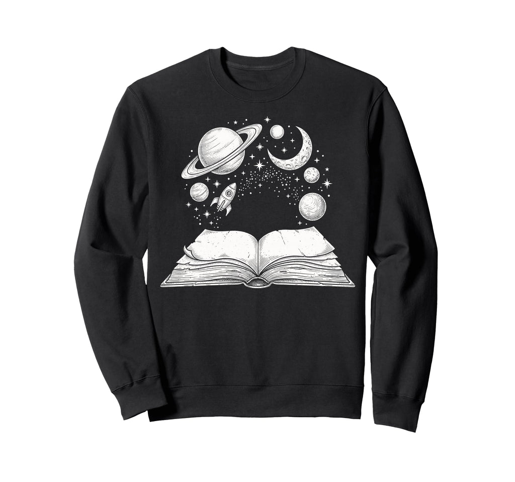 Solar System Planets Books Lover Sweatshirt - Fun Novelty Design Unisex - T-Shirt, Sweatshirt, Hoodie