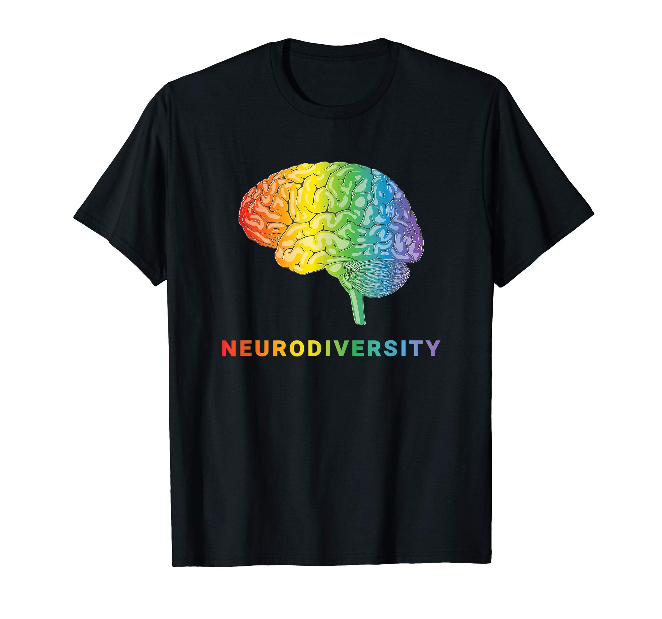 Embrace Neurodiversity Adhd Autism Sweatshirt - Unique Graphic Unisex - T-Shirt, Sweatshirt, Hoodie