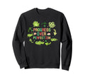 Progress Over Perfection Frog Back To Sweatshirt - Streetwear Style Unisex - T-Shirt, Sweatshirt, Hoodie