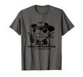 Hold Partner Im Overstimulated Cowboy T-Shirt - Custom Art Print Men Women - T-Shirt, Sweatshirt, Hoodie