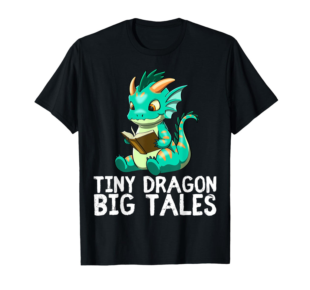 Dragon Reading Book Worm Nerd School T-Shirt - Aesthetic Graphic Unisex - T-Shirt, Sweatshirt, Hoodie