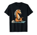 Meditation Horse Yoga Pose Relaxing T-Shirt - Streetwear Style Men Women - T-Shirt, Sweatshirt, Hoodie