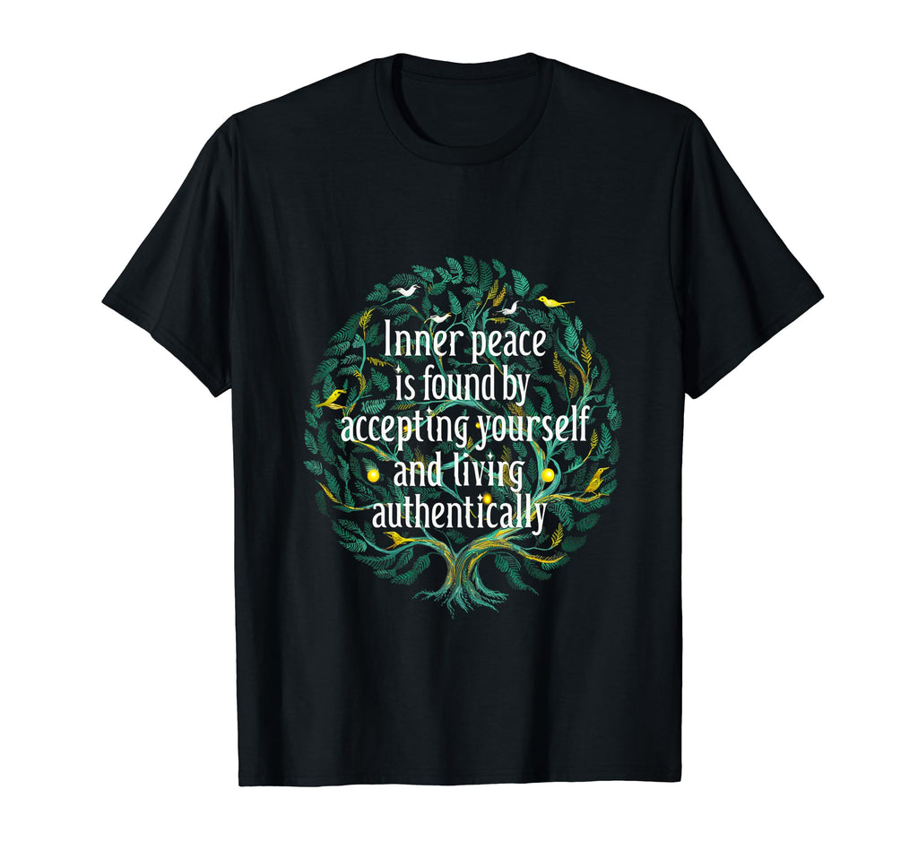 Tree Hugger Enlightenment T-Shirt - Minimalist Print for Adults - T-Shirt, Sweatshirt, Hoodie