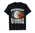 Autism Spectrum Asd Adhd Rainbow T-Shirt - Aesthetic Graphic Men Women - T-Shirt, Sweatshirt, Hoodie