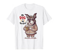 Dog Is My Therapist Pet Lover Dog T-Shirt - Custom Art Print Men Women - T-Shirt, Sweatshirt, Hoodie
