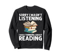 Funny Book Lover Designs Librarian Sweatshirt - Trendy Graphic for Adults - T-Shirt, Sweatshirt, Hoodie