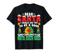 Dear Santa I Try To Be Good Mental T-Shirt - Streetwear Style Men Women - T-Shirt, Sweatshirt, Hoodie