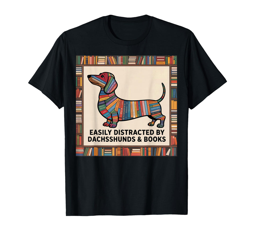 Dachshund Dog Womens Dachshund T-Shirt - Casual Everyday Wear for Adults - T-Shirt, Sweatshirt, Hoodie