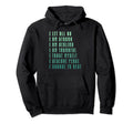 Bedtime Affirmations Adults Physical Hoodie - Custom Art Print Men Women - T-Shirt, Sweatshirt, Hoodie
