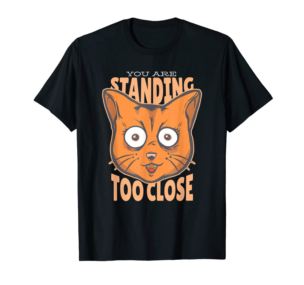 Funny Cat Introvert Antisocial Kitty T-Shirt - Casual Everyday Wear Unisex - T-Shirt, Sweatshirt, Hoodie