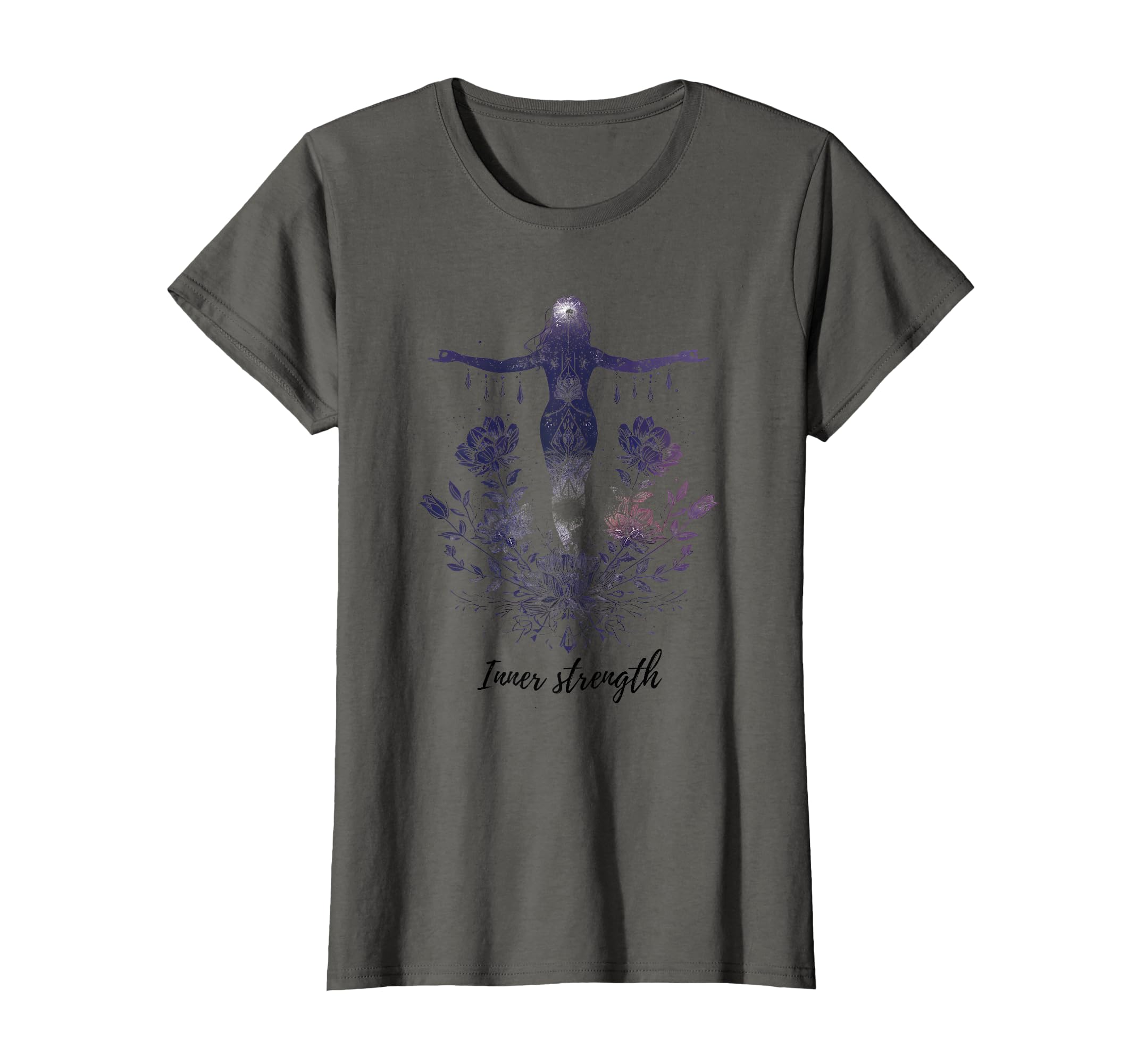 Inspire Serenity Yoga Mindfulness T-Shirt - Graphic Print Men Women - T-Shirt, Sweatshirt, Hoodie