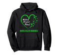 Be Kind To Your Mind Mental Health Hoodie - Novelty Apparel for Adults - T-Shirt, Sweatshirt, Hoodie