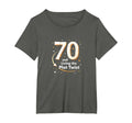 70Th Birthday Gift Living Plot Twist T-Shirt - Aesthetic Graphic Men Women - T-Shirt, Sweatshirt, Hoodie