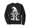 Im Bibliophile Elf Family Holiday Sweatshirt - Casual Everyday Wear Unisex - T-Shirt, Sweatshirt, Hoodie