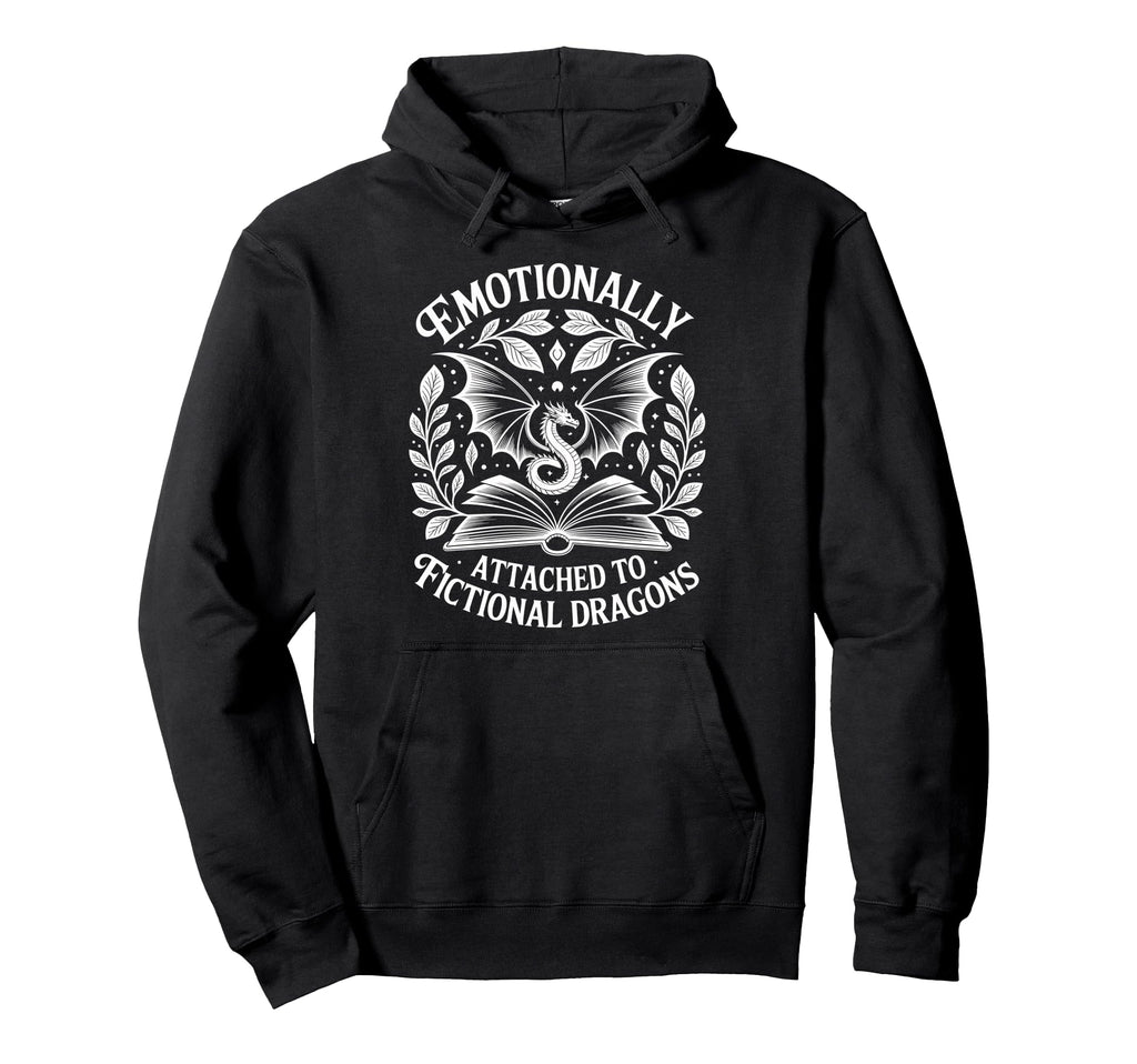 Reading Books Fantasy Book Nerd Fictional Hoodie - Trendy Graphic Unisex - T-Shirt, Sweatshirt, Hoodie