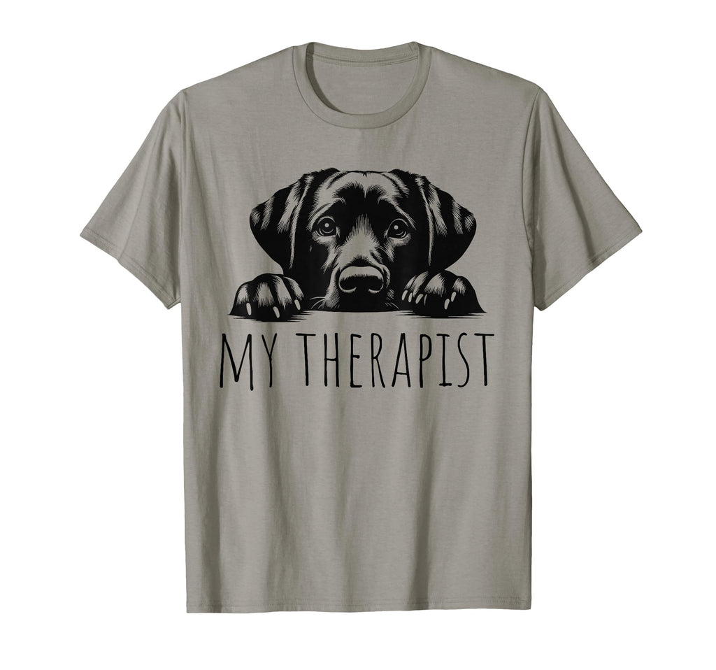 Lablove Dog Lovers All Ages Grey T-Shirt - Graphic Print for Adults - T-Shirt, Sweatshirt, Hoodie