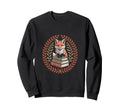 Book Fox Reading Books Library Sweatshirt - Minimalist Print Unisex - T-Shirt, Sweatshirt, Hoodie