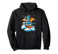 Dragon Reading Book Funny Lover Hoodie - Casual Everyday Wear Unisex - T-Shirt, Sweatshirt, Hoodie