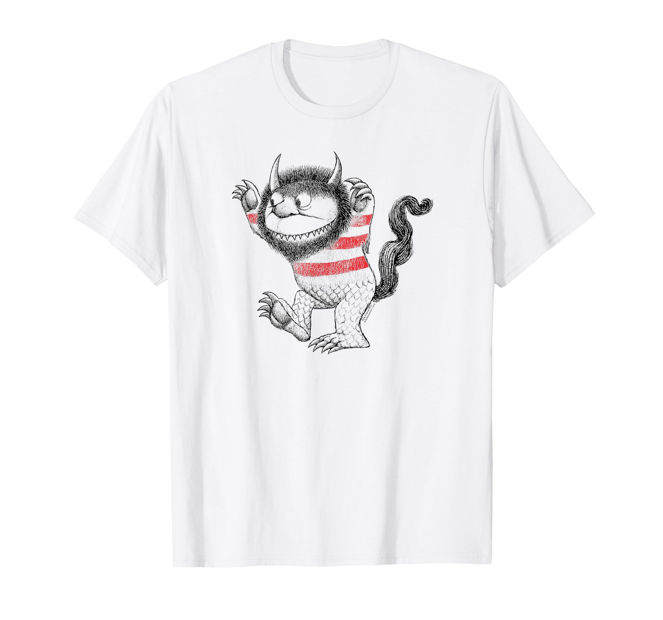Where Wild Things Are Carol Line Art T-Shirt - Novelty Apparel Men Women - T-Shirt, Sweatshirt, Hoodie
