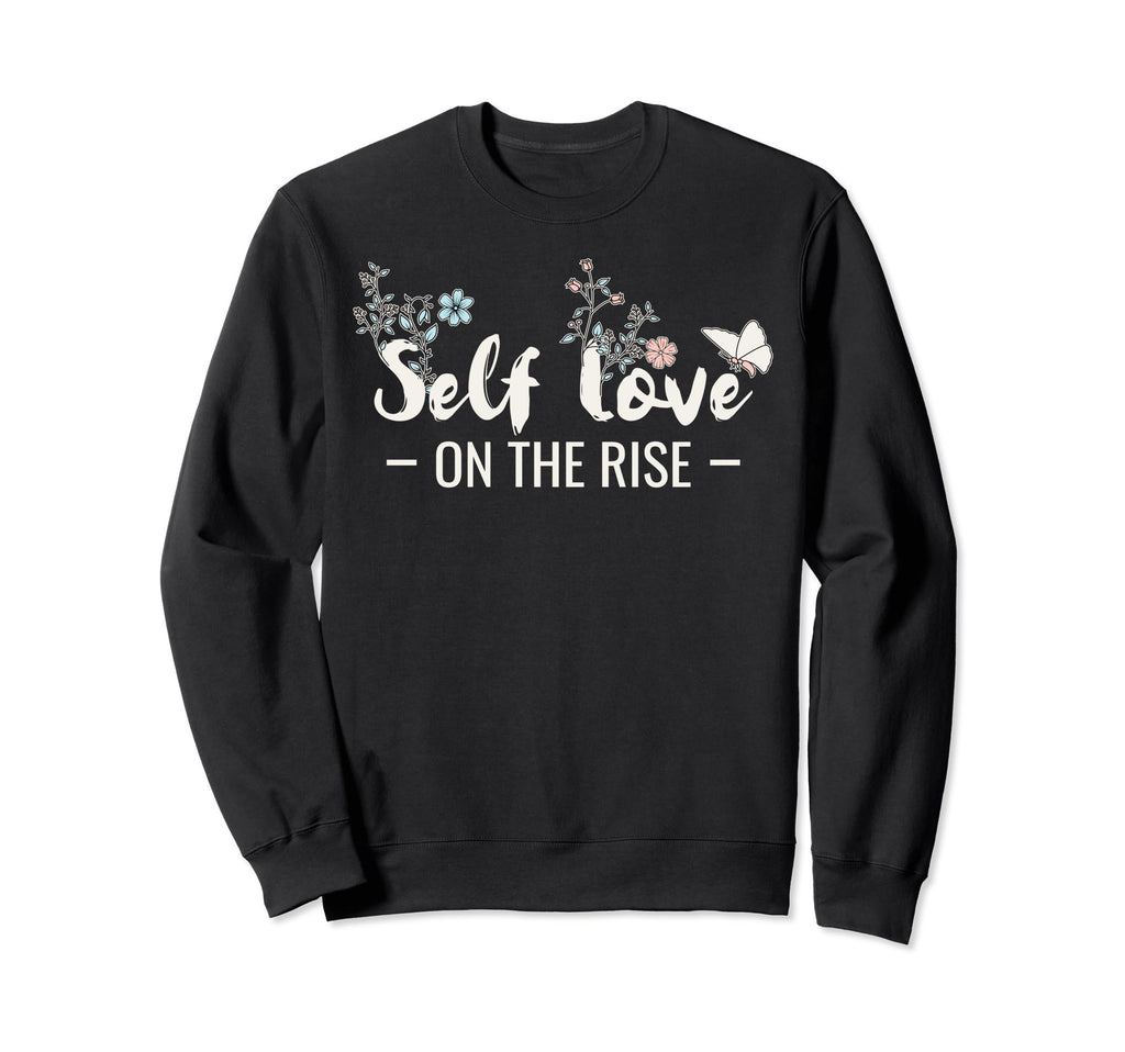 Floral Self Love Breakup Funny Sweatshirt - Trendy Graphic for Adults - T-Shirt, Sweatshirt, Hoodie