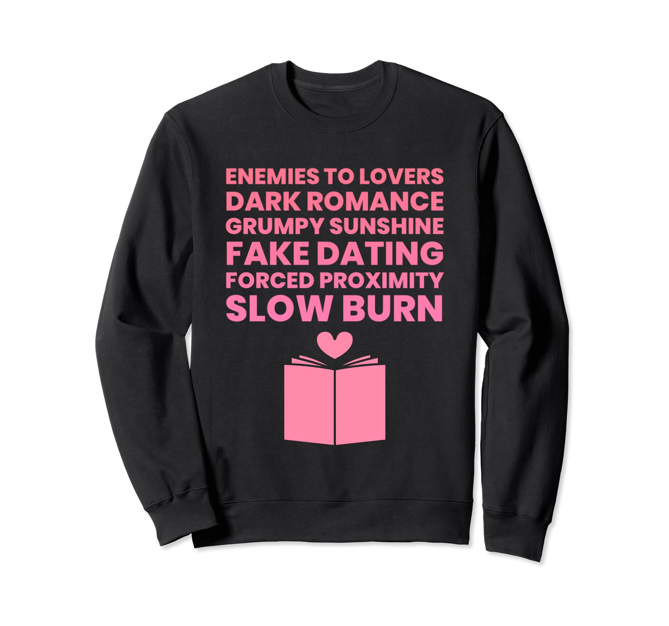 Bibliophile Romance Book Genre Sweatshirt - Casual Everyday Wear for Adults - T-Shirt, Sweatshirt, Hoodie