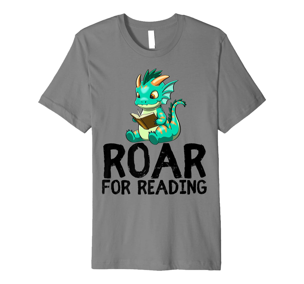 Dragon Reading Book Worm Nerd T-Shirt - Fun Novelty Design Men Women - T-Shirt, Sweatshirt, Hoodie