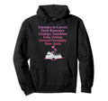 Bibliophile Romance Book Genre Hoodie - Graphic Print Men Women - T-Shirt, Sweatshirt, Hoodie