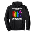 More Than Two Genres Hobby Reading Hoodie - Graphic Print for Adults - T-Shirt, Sweatshirt, Hoodie