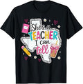 She's A Teacher I Can Tell Western Classroom Art T-Shirt Unisex T-shirt, Sweatshirt, Hoodie, Long Sleeve Tee - T-Shirt, Sweatshirt, Hoodie