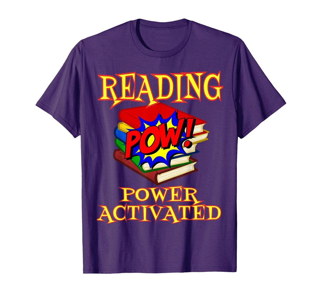 Reading Is My Super Power Superhero T-Shirt - Custom Art Print Men Women - T-Shirt, Sweatshirt, Hoodie
