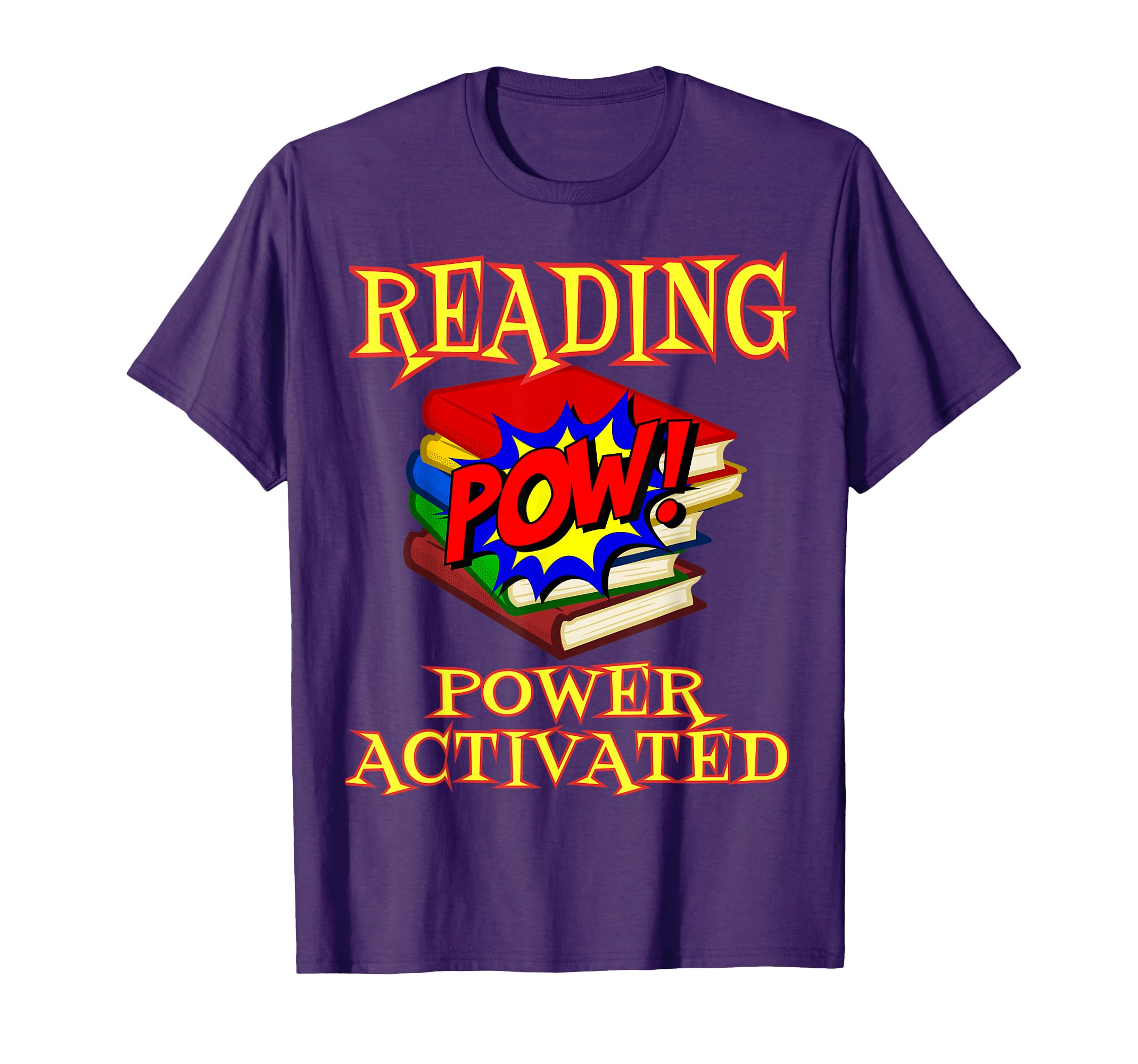 Reading Is My Super Power Superhero T-Shirt - Custom Art Print Men Women - T-Shirt, Sweatshirt, Hoodie