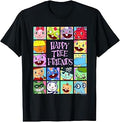 Happy Tree Friends Colorful Character Grid Retro Cartoon T-Shirt Unisex T-shirt, Sweatshirt, Hoodie, Long Sleeve Tee - T-Shirt, Sweatshirt, Hoodie