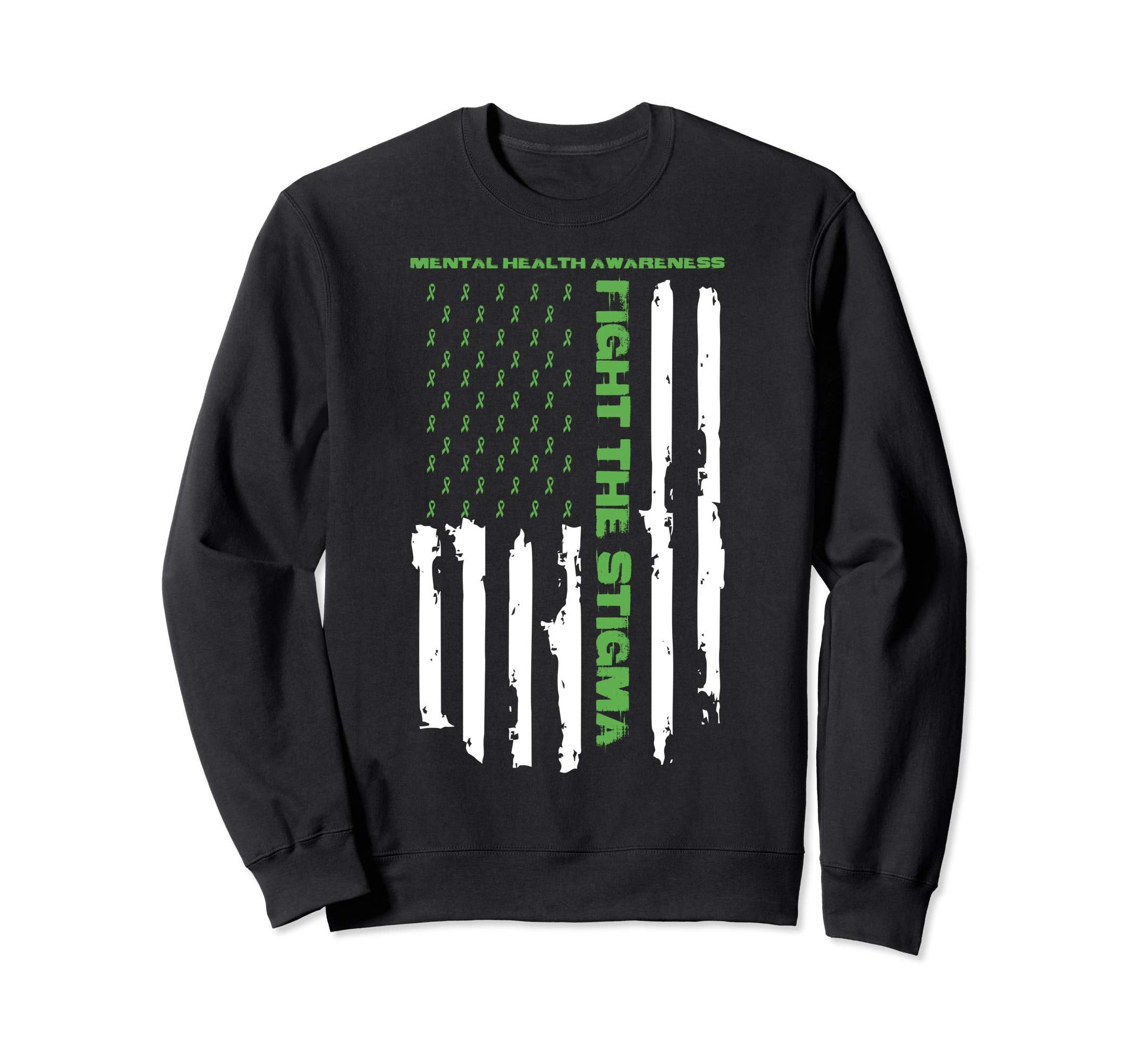 Mental Health Awareness Month Fight Sweatshirt - Fun Novelty Design Unisex - T-Shirt, Sweatshirt, Hoodie