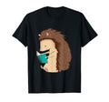 Animal Reading Hedgehog Funny Book T-Shirt - Fun Novelty Design Unisex - T-Shirt, Sweatshirt, Hoodie