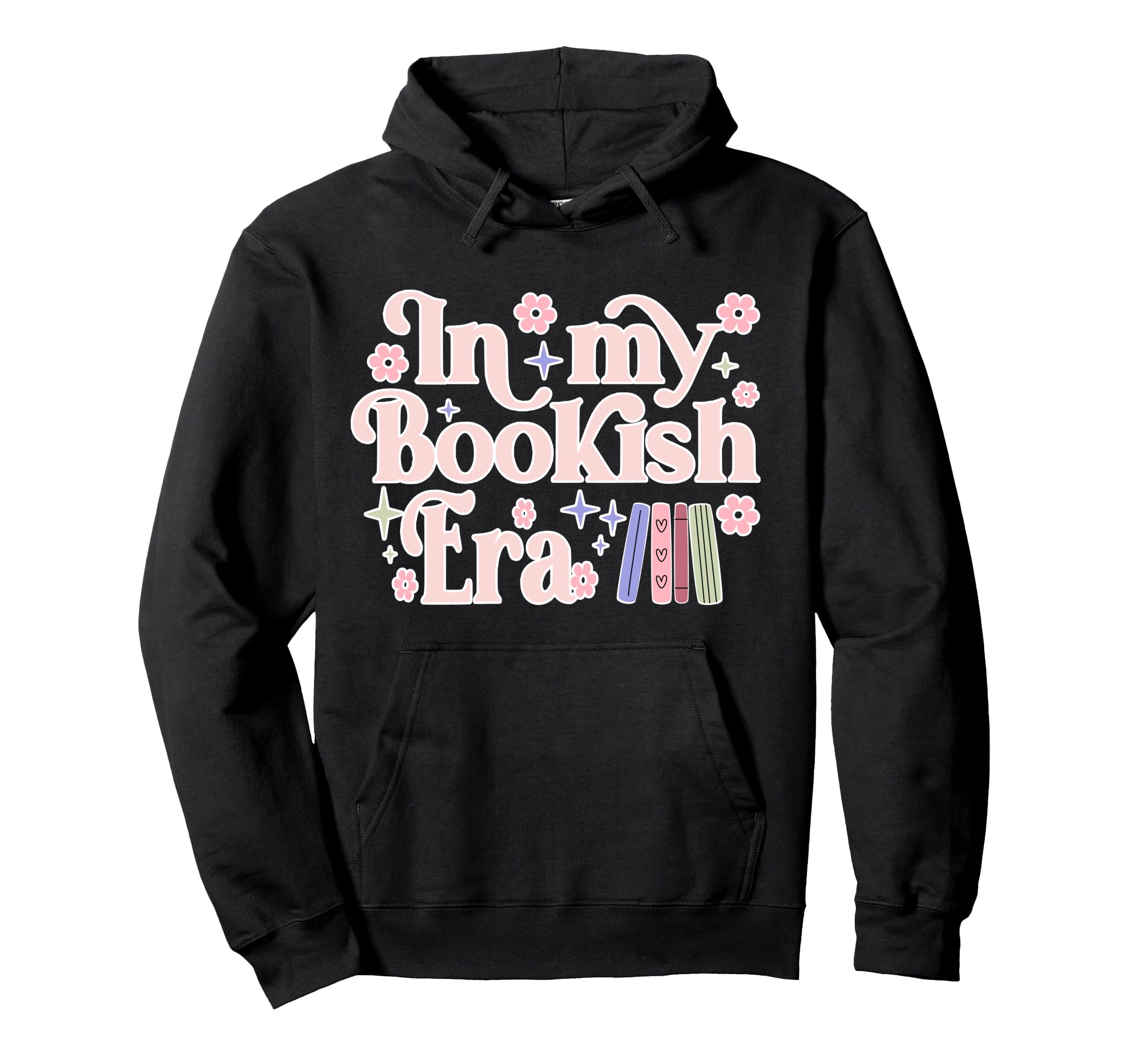 My Bookish Era Book Lover Hoodie - Aesthetic Graphic Unisex - T-Shirt, Sweatshirt, Hoodie