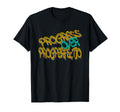 Progress Over Perfection Motivational T-Shirt - Custom Art Print for Adults - T-Shirt, Sweatshirt, Hoodie