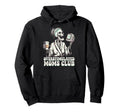 Overstimulated Moms Club Mom Hoodie - Minimalist Print for Adults - T-Shirt, Sweatshirt, Hoodie