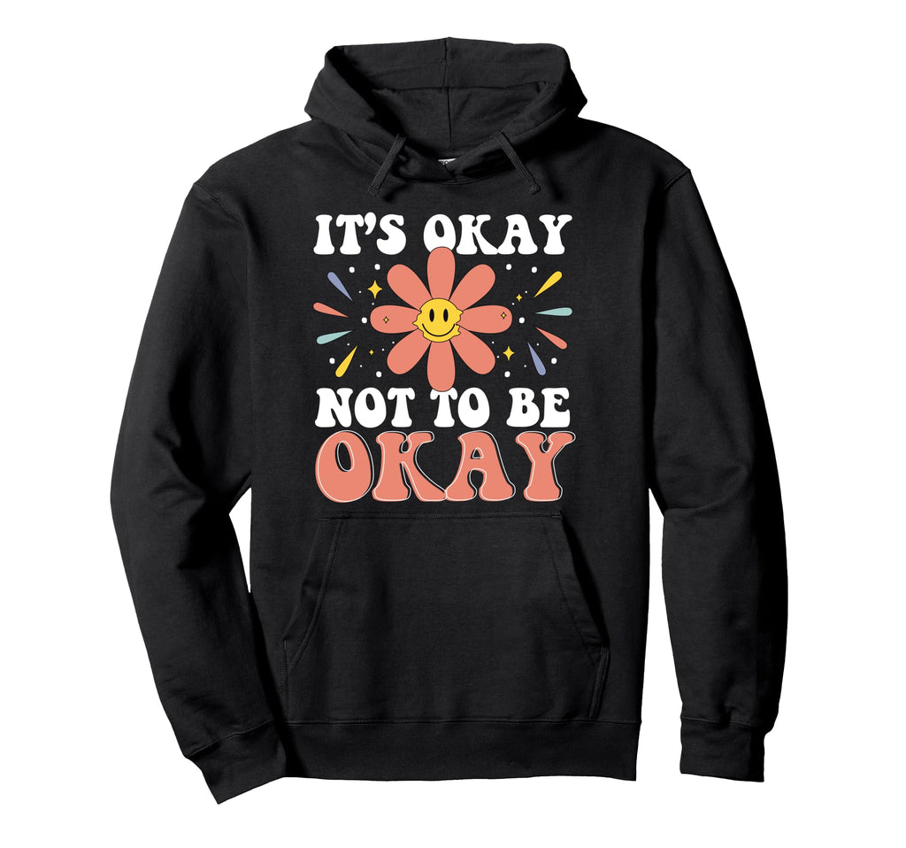 Mental Health Depression Positivity Hoodie - Aesthetic Graphic Unisex - T-Shirt, Sweatshirt, Hoodie