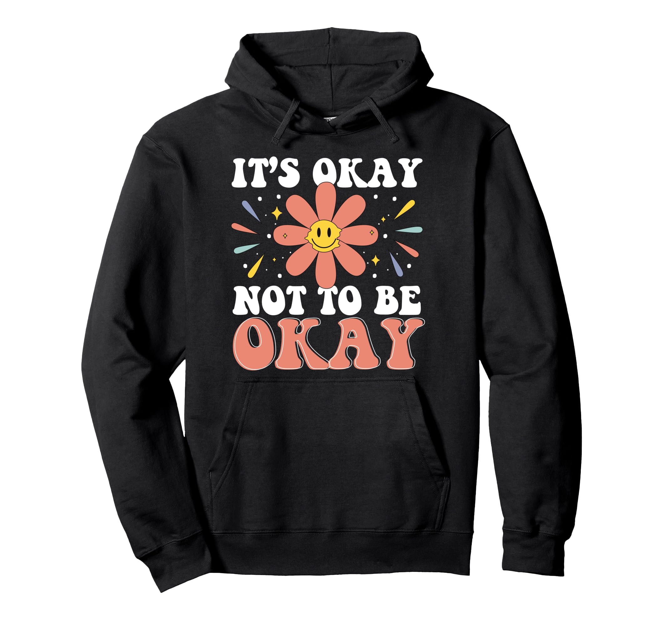 Mental Health Depression Positivity Hoodie - Aesthetic Graphic Unisex - T-Shirt, Sweatshirt, Hoodie