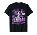 Smutty Book Lover Skeleton Reading T-Shirt - Streetwear Style Men Women - T-Shirt, Sweatshirt, Hoodie