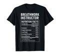 Breathwork Instructor Facts T-Shirt - Fun Novelty Design for Adults - T-Shirt, Sweatshirt, Hoodie