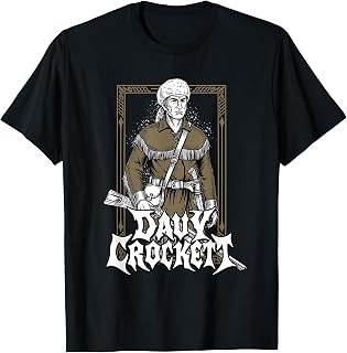 Davy Crockett T-Shirt Unisex T-shirt, Sweatshirt, Hoodie, Long Sleeve Tee - T-Shirt, Sweatshirt, Hoodie