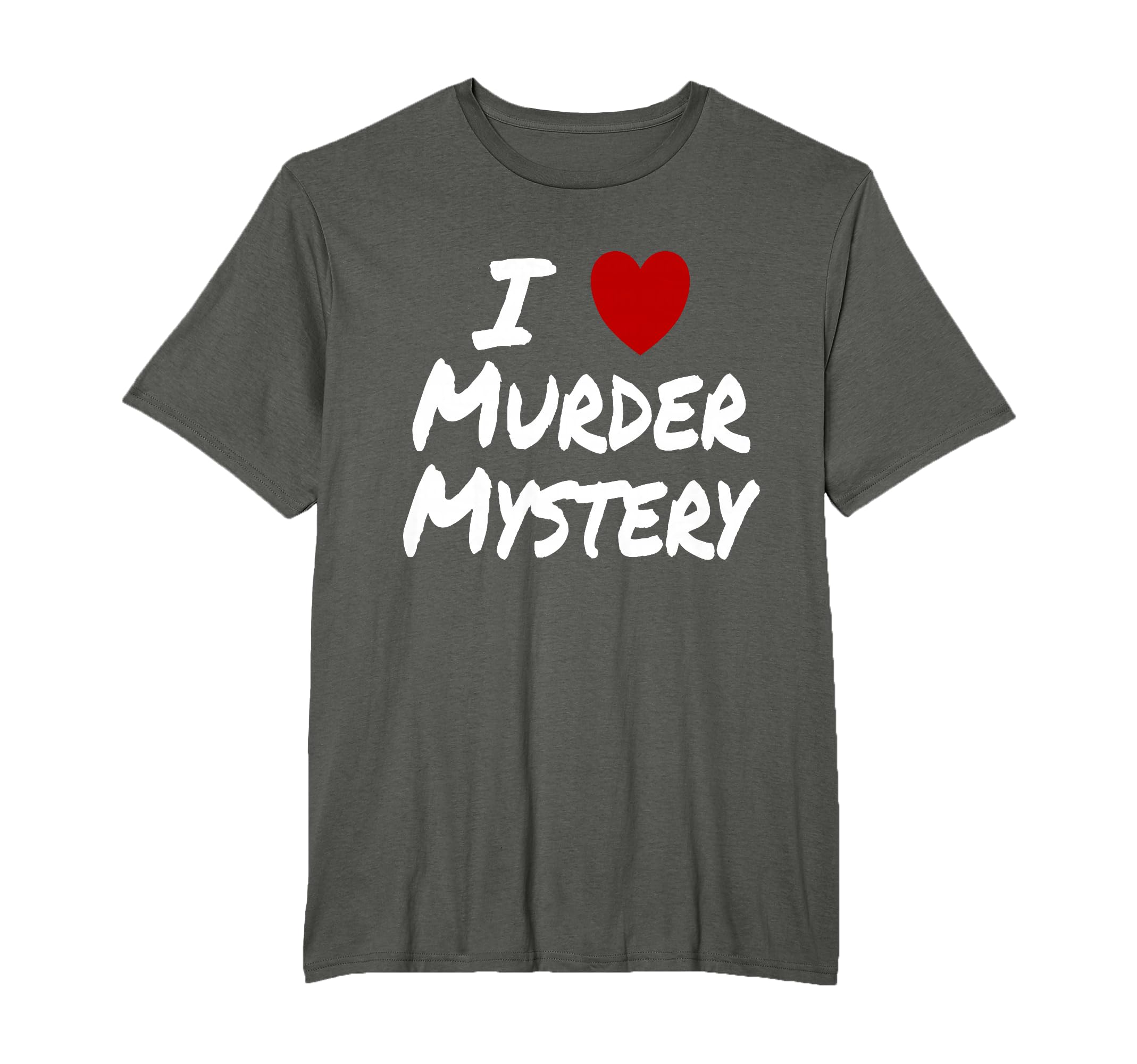 I Heart Love Murder Mystery Tv Show T-Shirt - Streetwear Style for Adults - T-Shirt, Sweatshirt, Hoodie