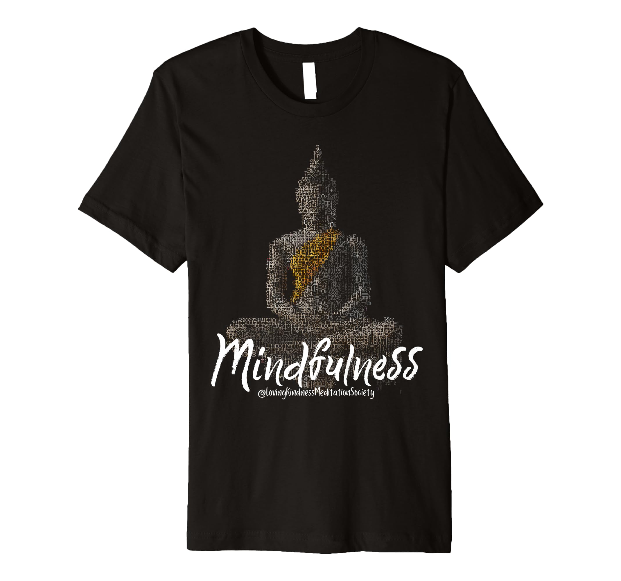 Buddha Matrix Art Zen Mindfulness Loving T-Shirt - Graphic Print Men Women - T-Shirt, Sweatshirt, Hoodie