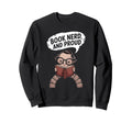 Read Book Nerd Reader Library Sweatshirt - Casual Everyday Wear Men Women - T-Shirt, Sweatshirt, Hoodie