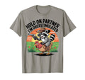 Funny Overstimulated Raccoon Cowboy T-Shirt - Graphic Print Men Women - T-Shirt, Sweatshirt, Hoodie