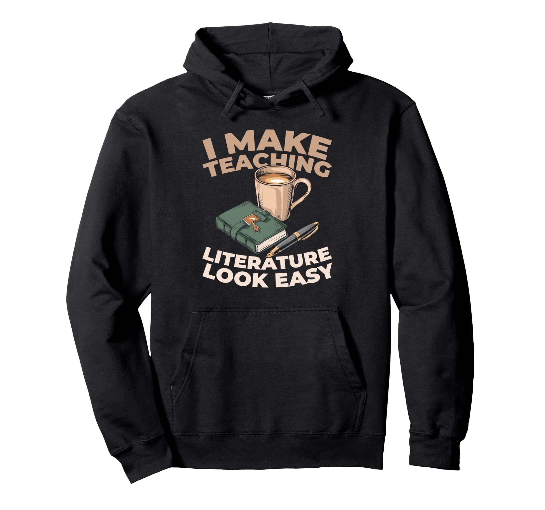 Education Educator School Literature Hoodie - Aesthetic Graphic Unisex - T-Shirt, Sweatshirt, Hoodie